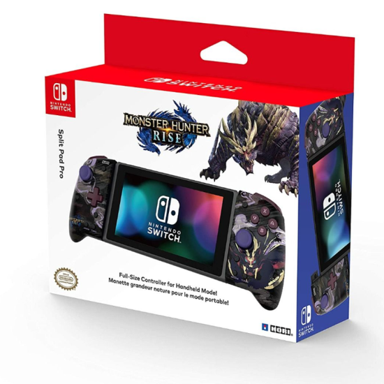 Hori Nintendo Switch Monster Hunter Rise Split Pad Pro